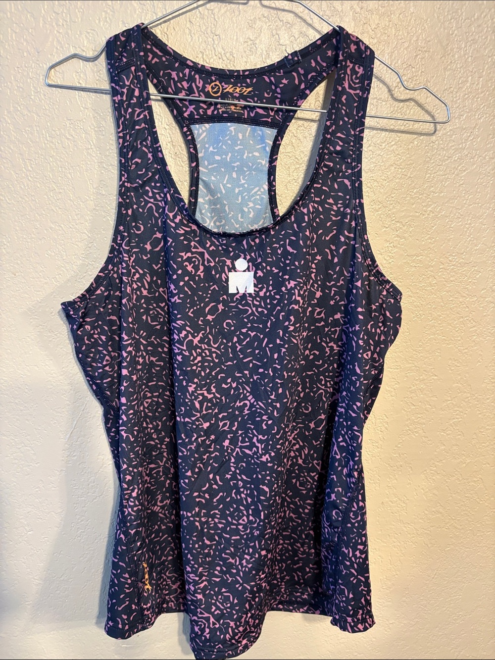 Zoot Ironman Racerback Sport Tank Top Women's L large